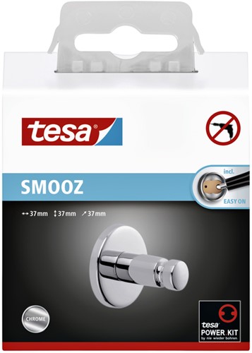 Handdoekhaak Tesa Smooz 40318 chroom-2