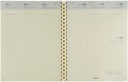 Agendavulling 2026 Brepols Concorde 7dagen/2pagina's crème