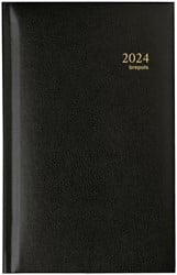 Agenda 2025 Brepols Interplan Lima 7dag/2pagina's zwart