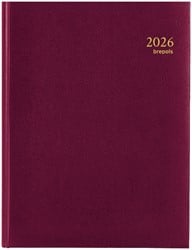 Agenda 2026 Brepols Timing Lima 7dagen/2pagina's bordeaux