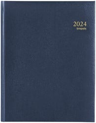Agenda 2025 Brepols Timing Lima 7dag/2pagina's blauw