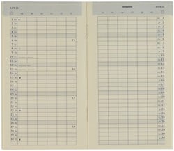 Agendavulling 2026 Brepols Plan-O-Rama 1maand/2pagina's