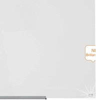 Glasbord Nobo Impression Pro 1260x711mm briljant wit-3