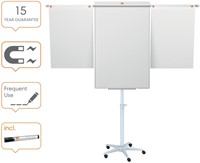 Flipover mobiele Nobo met uitschuifbaar armen-1