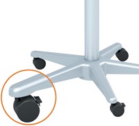 Flipover mobiele Nobo met uitschuifbaar armen-4