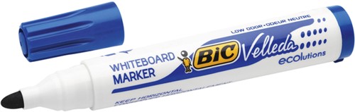 whiteboardmarker Bic Velleda 1701  rond large blauw