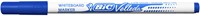 Viltstift Bic 1721 whiteboard rond blauw 1.5mm