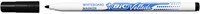 Viltstift Bic 1721 whiteboard rond zwart 1.5mm