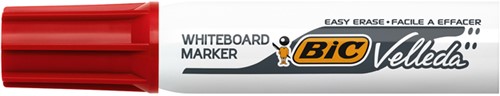 Viltstift Bic 1781 whiteboard schuin rood 3.2-5.5mm