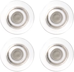 Glasbordmagneet Nobo extra sterk 32mm transparant