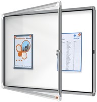 Vitrinekast Nobo draaideur voor binnen 8x A4 magnetisch-3