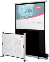 Projectiescherm Nobo draagbaar 122x162cm-5