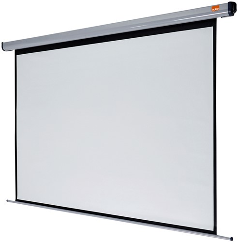 Projectiescherm Nobo wandmodel elektrisch 192x144cm-2