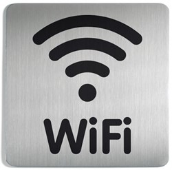 Infobord pictogram Durable 4786 vierkant wifi 150mm