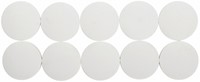 Magneet MAUL Solid 38mm 2500gr wit 10 stuks