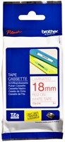 Labeltape Brother P-touch TZE-242 18mm rood op wit-3