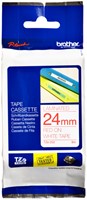 Labeltape Brother P-touch TZE-252 24mm rood op wit-3