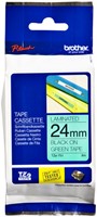 Labeltape Brother P-touch TZE-751 24mm zwart op groen-3