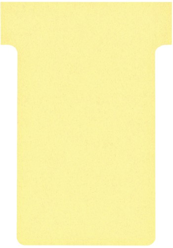 Planbord T-kaart Nobo nr 2 48mm geel