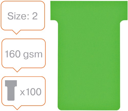Planbord T-kaart Nobo nr 2 48mm groen-2