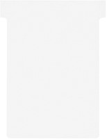 T-kaart Nobo nr.3 80mm rood 100 stuks-1