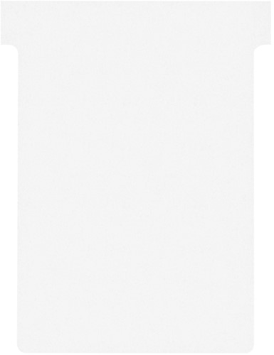 Planbord T-kaart Nobo nr 3 80mm wit