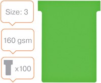 Planbord T-kaart Nobo nr 3 80mm groen-2