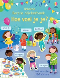 Eerste stickerboek Hoe voel je je?