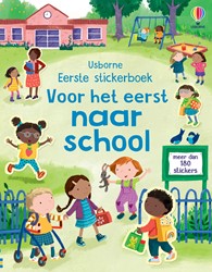 Eerste stickerboek Voor het eerst naar school