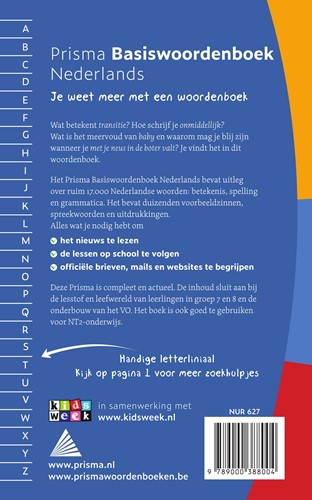 Prisma Basiswoordenboek Nederlands-2