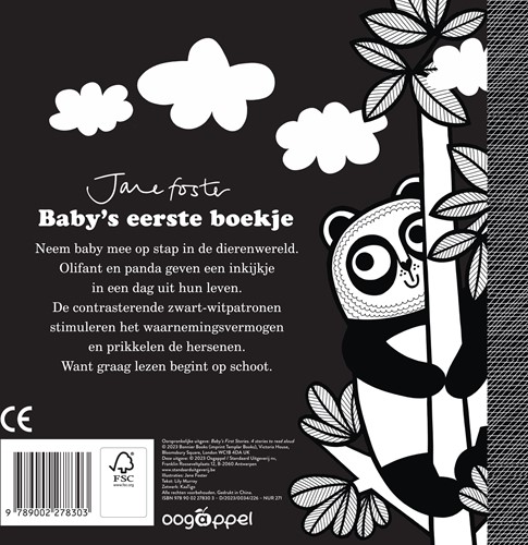 Baby ziet ... Baby's eerste boekje: Olifant & Panda-2