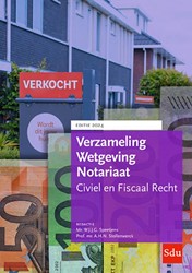 Verzameling wetgeving notariaat Educatieve wettenverzameling 2024 Verzameling wetgeving notariaat