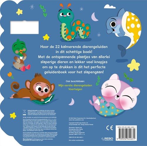 Bedtijd dierenvriendjes - geluidenboek Bedtijd dierenvriendjes - geluidenboek-2