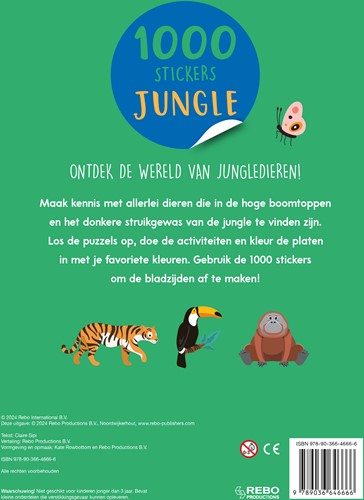 1000 stickers Jungle 1000 stickers Jungle-2