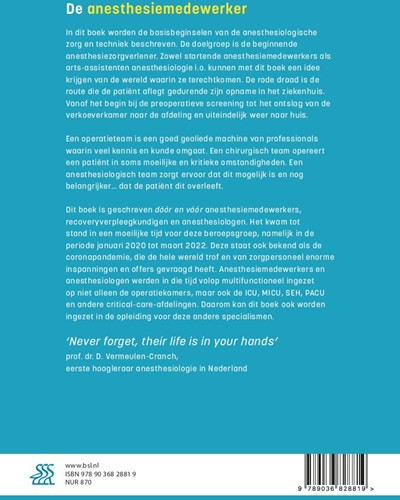 De anesthesiemedewerker De anesthesiemedewerker-2