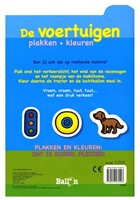 De voertuigen Plakken en kleuren 2-4 jaar-2