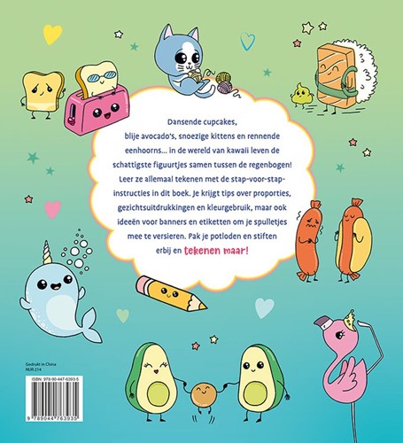 Stap voor stap kawaii leren tekenen-2