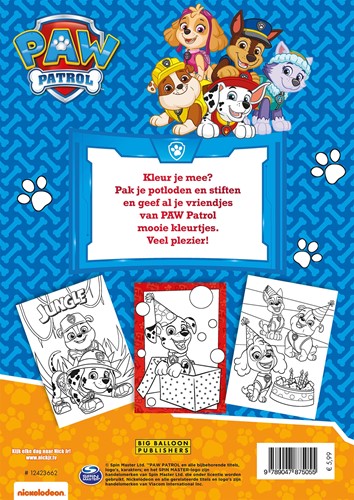 PAW Patrol Kleur mee met PAW Patrol-2