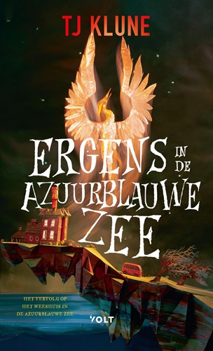 azuurblauwe zee Ergens in de azuurblauwe zee