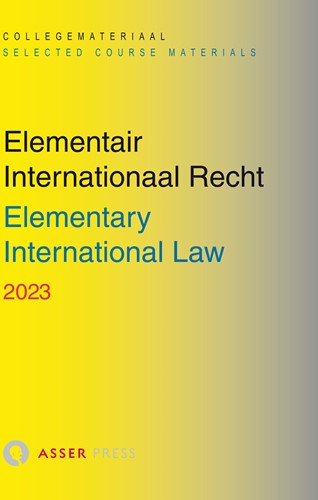 Elementair Internationaal Recht 2023 / Elementary International Law 2023