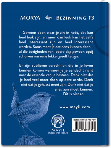 Morya Bezinning Gewoon jezelf zijn-2