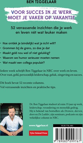 Voor succes in je werk moet je vaker op vakantie Voor succes in je werk moet je vaker op vakantie-2