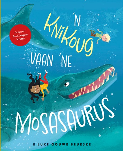 'n Knikoug vaan 'ne mosasaurus