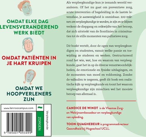100 redenen om verpleegkundige te worden, te zijn en te blijven-2