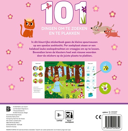 101 dingen om ... 101 dingen om te zoeken en te plakken Prinsessen-2