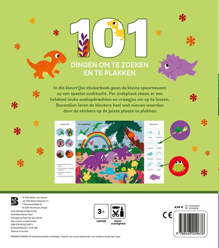 101 dingen om ... 101 dingen om te zoeken en te plakken: Dino's-2