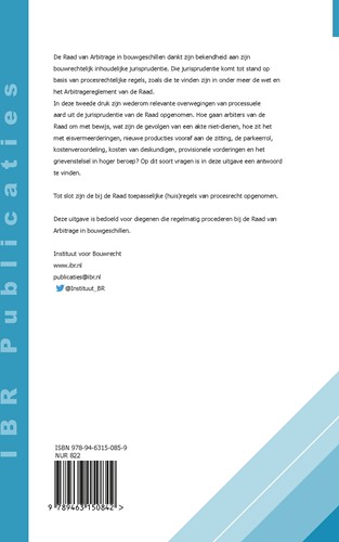 Jurisprudentiebundels Procederen bij de Raad van Arbitrage in bouwgeschillen (2e herziene druk)-2
