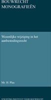 Bouwrecht monografieen Wezenlijke wijziging in het aanbestedingsrecht