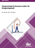 IBR Cahiers Vergunningvrij bouwen onder de Omgevingswet