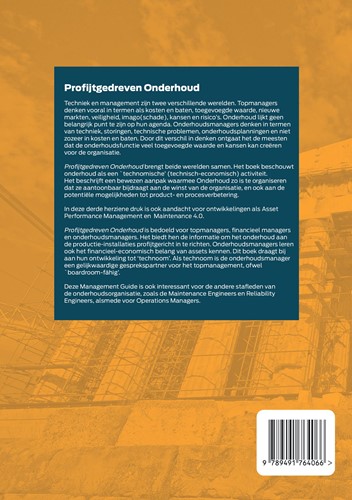 Engineering management Profijtgedreven Onderhoud Profijtgedreven Onderhoud-2